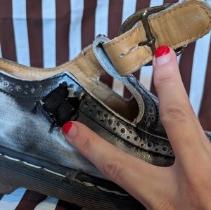 Doc Marten Buckle Style flat (NOTE: BUCKLE NOT ATTACHED TO ONE) /SIZE UK3/US 6